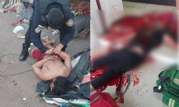 Pelea entre limpiavidrios deja un herido grave