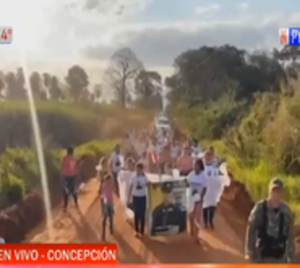Concepción: Recuerdan 9 años del secuestro de Edelio con una marcha - Paraguay.com
