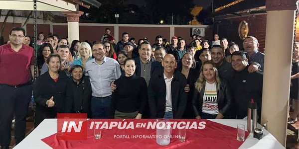 JAIME HINTERLEITNER SIGUE RECIBIENDO APOYO DE LÍDERES POLÍTICOS - Itapúa Noticias