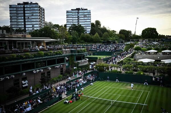 Lluvia complica el torneo de Wimbledon - Polideportivo - ABC Color