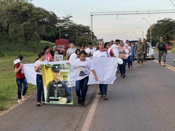 Recuerdan 9 años del secuestro de Edelio con una marcha