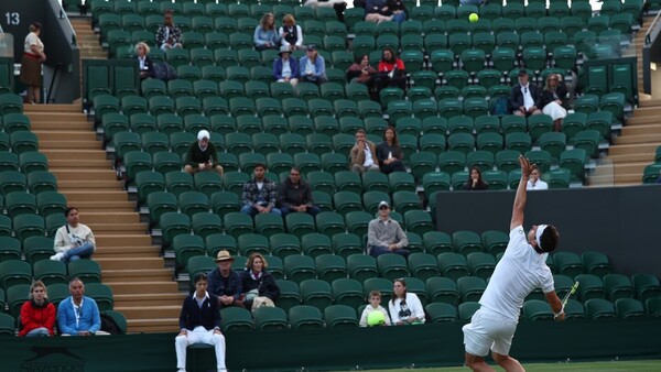 Wimbledon pretende jugar 77 partidos este jueves