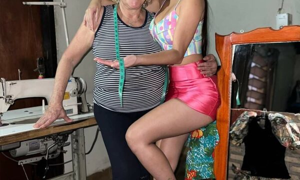 Laurys Diva presentó a la modista que le hace su vestido para los Premios Paraná