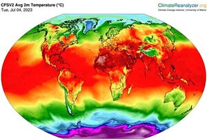 La temperatura media de la tierra marcó otro récord histórico por tercer día consecutivo | 1000 Noticias