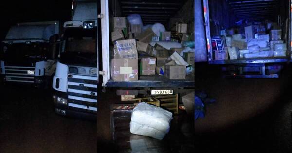 La Nación / Piratas del asfalto fuertemente armados roban camiones de encomiendas en Hernandarias