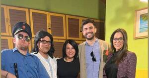 La Nación / ¡De novela! Fabi Martínez presumió talento actoral en Tercer Tiempo