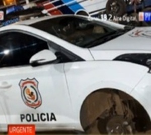 Tiroteo entre policías y presuntos delincuentes en CDE - Paraguay.com