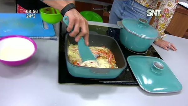 Bloque Cocina de la Mañana de Cada Día: ''Strogonoff de pollo con arroz'' - SNT