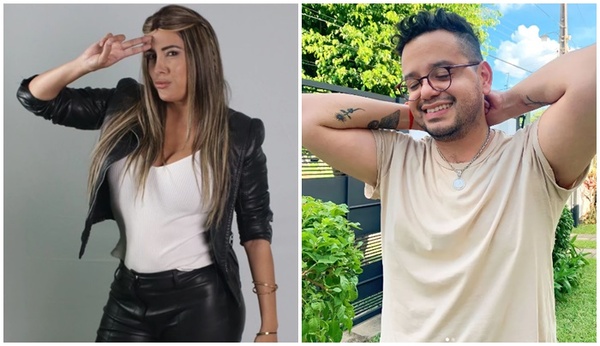 Ángel Saracho y Silvia Viera se cruzan en redes - Te Cuento Paraguay
