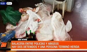 Dos detenidos y un herido tras una balacera | Telefuturo