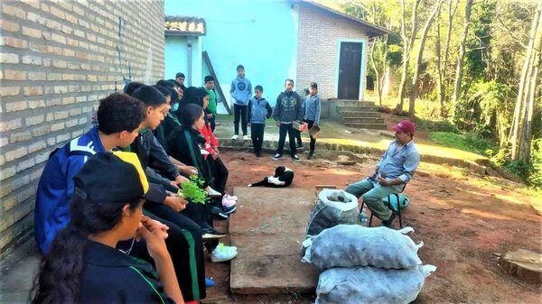 Estudiantes incursionan en producción de papa en Yaguarón - Nacionales - ABC Color
