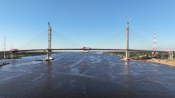 El puente “Héroes del Chaco” ya se encuentra unido | 1000 Noticias