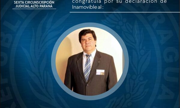 Declaran inamovibles a tres jueces del Alto Paraná