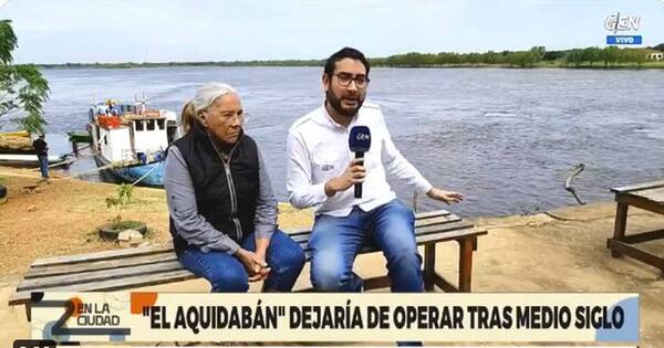 La Nación / Cese de viajes del barco Aquidabán acabará con el supermercado flotante