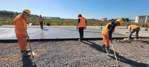 MOPC destaca avances en construcción del helipuerto del futuro hospital de Oviedo