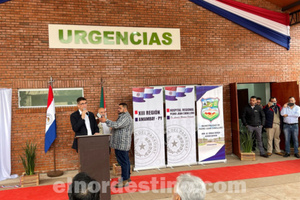 Intendente Acevedo inaugura nuevas obras y refacciones en Hospital Regional de Pedro Juan Caballero - El Nordestino