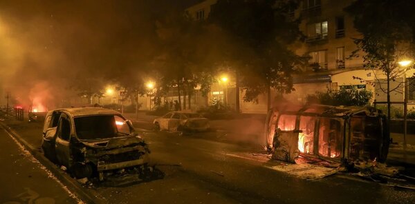 Francia: 2.500 edificios y más de 12.000 coches incendiados en los disturbios - C9N