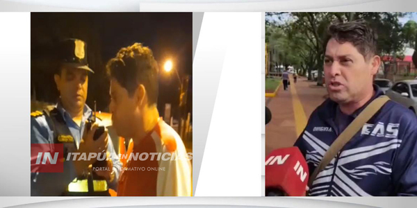 HOMBRE MANIFESTÓ QUE POLICÍAS LO INTENTARON EXTORSIONAR EN ENCARNACIÓN - Itapúa Noticias