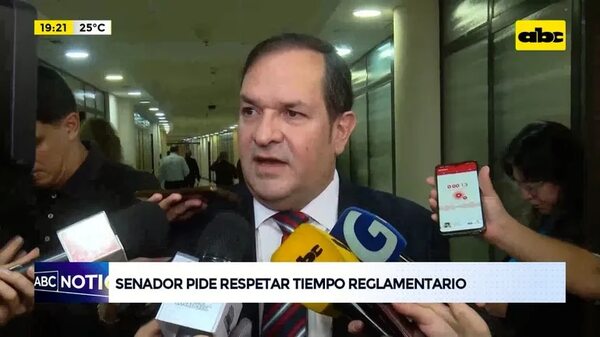 Juramento de Mbururu: Senadores piden respetar tiempo - ABC Noticias - ABC Color