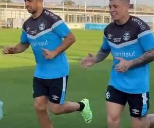 (VIDEO) Juan Manuel Iturbe entrenando ya con Luís Suárez