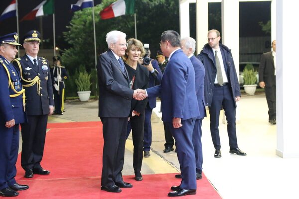 Presidente de Italia arribó anoche a nuestro país; prevé reunirse con Abdo y Peña - ADN Digital
