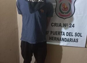 Adicto amenazó a su madre y fue detenido