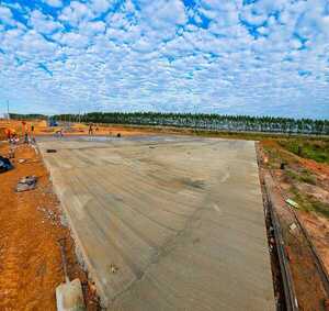 Avanza la construcción del helipuerto del futuro hospital de Coronel Oviedo - .::Agencia IP::.
