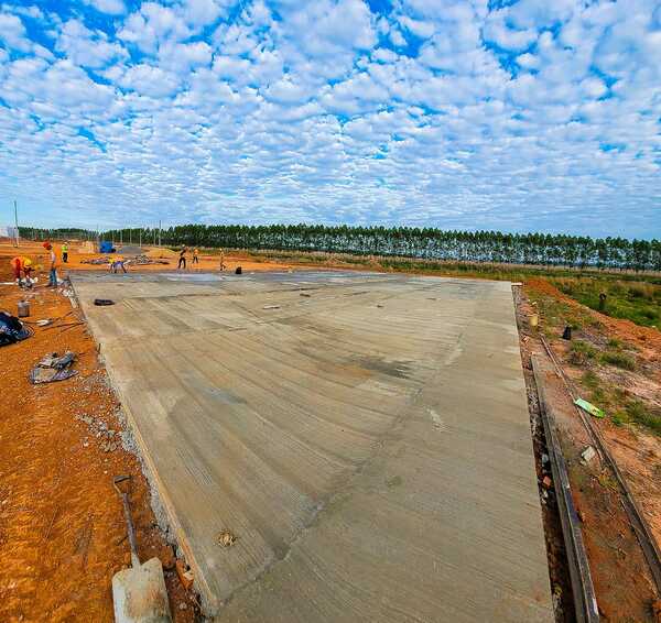 Avanza la construcción del helipuerto del futuro hospital de Coronel Oviedo - .::Agencia IP::.