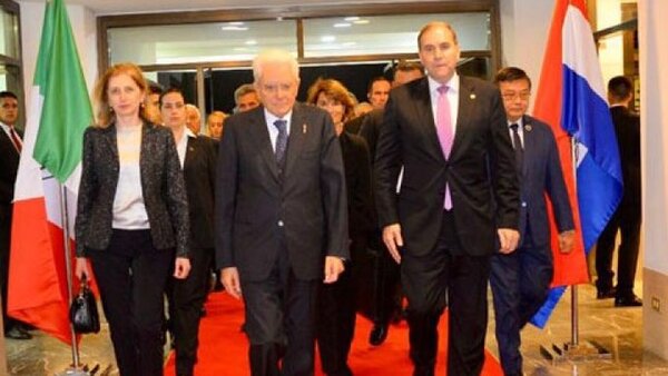 Presidente de Italia se encuentra de visita en el país
