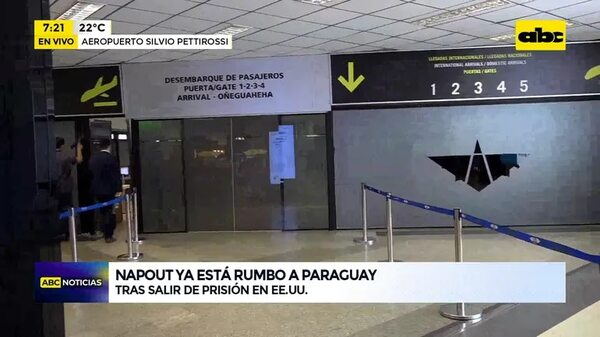 Video: Juan Ángel Napout está rumbo a Paraguay - ABC Noticias - ABC Color