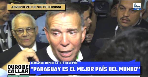 La Nación / Napout regresó tras más de siete años en prisión