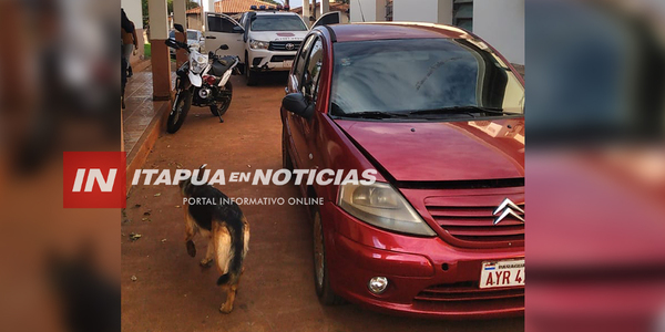 POLICÍA INCAUTA VEHÍCULO CON CHASIS ADULTERADO Y REPINTADO EN T. R. PEREIRA - Itapúa Noticias