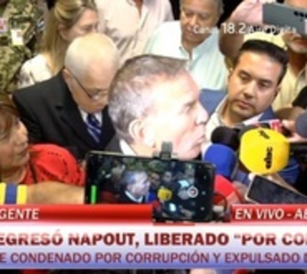 Napout regresó a Paraguay tras 7 años de cárcel en EE.UU. - Paraguay.com