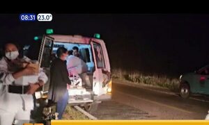 Carapeguá: Buscaban terapia, pero la ambulancia llantó | Telefuturo