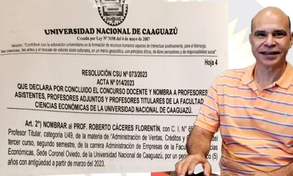 De manera ilegal se autodesignó rubro que le falta para ser candidato a decano - OviedoPress