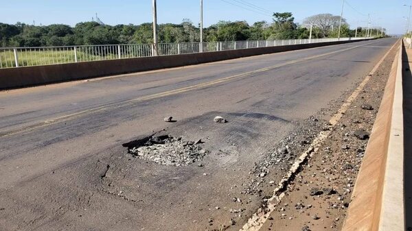 Deterioro de la Ruta PY08 preocupa a usuarios - Nacionales - ABC Color