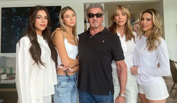 Sylvester Stallone cumplió 77 rodeado del amor de su esposa e hijas - Gente - ABC Color