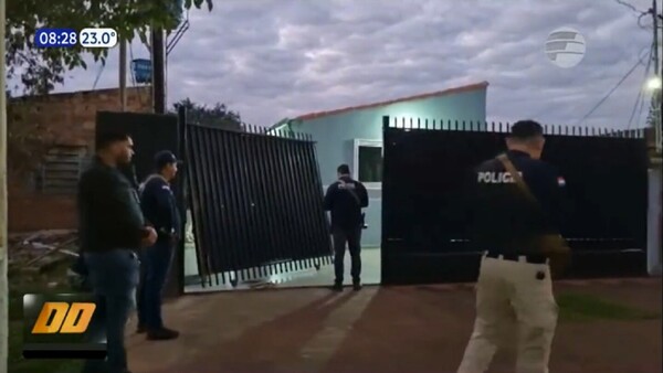 Un detenido en allanamientos por asalto a transportadoras en Hernandarias