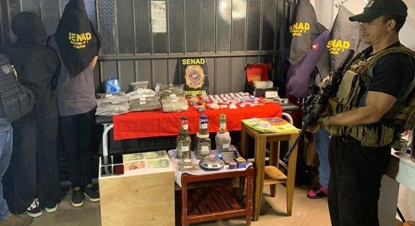 Desarticulan un “supermercado de drogas” en Encarnación