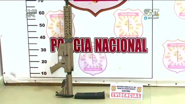 Exmilitar detenido con una arma de guerra - SNT