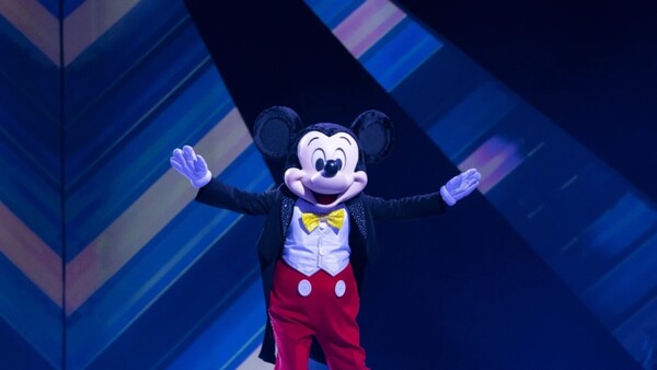 Mickey y Minnie arrancaron funciones de su show sobre hielo en Paraguay