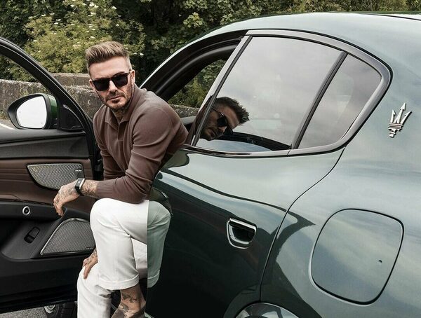Versus / La lujosa creación de David Beckham