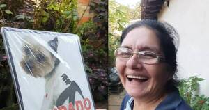 La Nación / “Perro karateca”: paraguayo sorprendió a su madre con letrero de advertencia