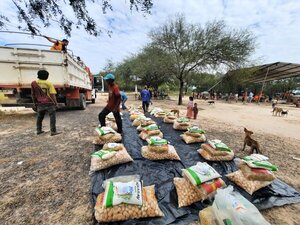 SEN sigue acercando asistencia humanitaria en el Chaco Paraguayo para mitigar los efectos de la sequía - .::RADIO NACIONAL::.