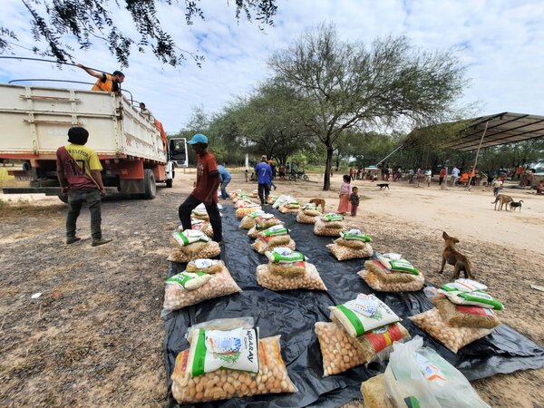 SEN sigue acercando asistencia humanitaria en el Chaco Paraguayo para mitigar los efectos de la sequía - .::RADIO NACIONAL::.
