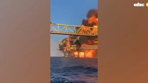 Vídeo: explosión en una plataforma petrolera de México deja seis heridos - Mundo - ABC Color