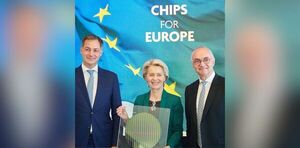 Ursula Von der Leyen dice que la ley europea de chips estar谩 vigente en oto帽o - Revista PLUS