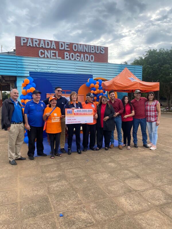 TELEBINGO TRIPLE ENTREGA 200.000.000 EN CORONEL BOGADO