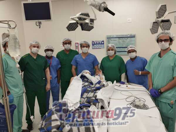 Ruhama se somete a cirugía para extraer bala alojada en su cabeza
