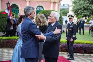 Diario HOY | Paraguay recibió por primera vez la visita de un presidente italiano